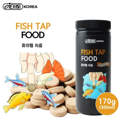 이스타 피쉬탭 타블렛사료 Eista FISH TAP FOOD [300ml/170g] 대